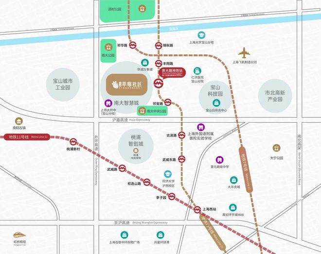 宝山南大智慧城2500余套精装保租房即将入市啦!